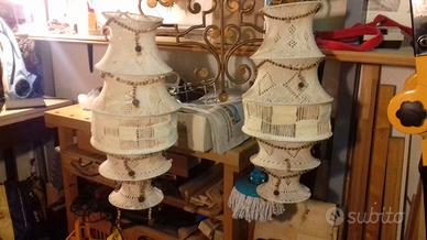 Lampade indiane in cotone