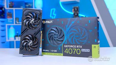 scheda video rtx 4070 super pny