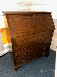 Cassettiera classica con ribaltina / scrittoio