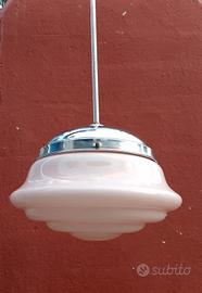 Lampadario art decò in vetro di Murano collezione 