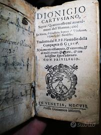 Libro antico-1607-Dionigio-Paradiso e Inferno.