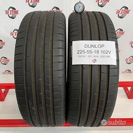 225 55 18 dunlop estive 85%