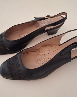 Scarpe vintage da donna in pelle, nr. 37