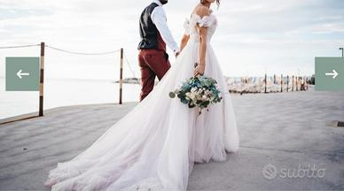meraviglioso abito da sposa 