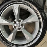 CERCHI CON GOMME ORIGINALI AUDI Q3 DA 19