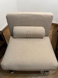 Poltrona longuette letto
