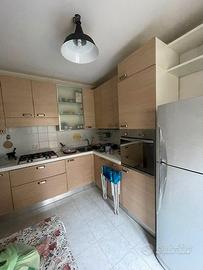 Cucina usata stato discreto con frigo