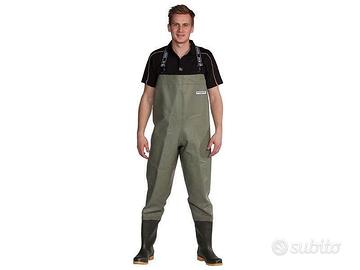 waders 42/43 gomma PVC come nuovi