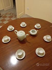 Servizio di tazzine da tè/caffè in porcellana