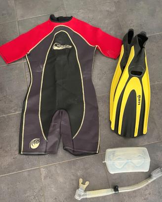 Kit snorkeling