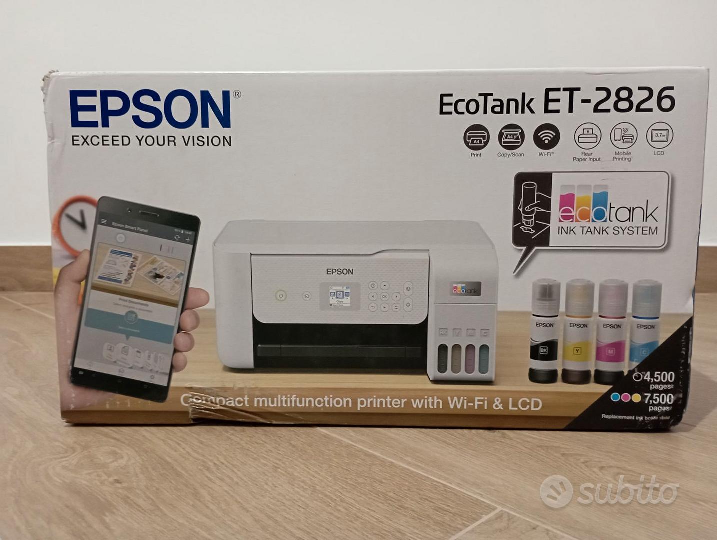 EPSON EcoTank ET-2826 - Informatica In vendita a Enna