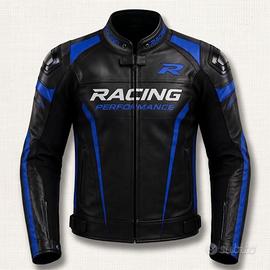 Giacca Moto Nuova Pelle  Artigianale Tg. M