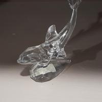 Delfino in cristallo