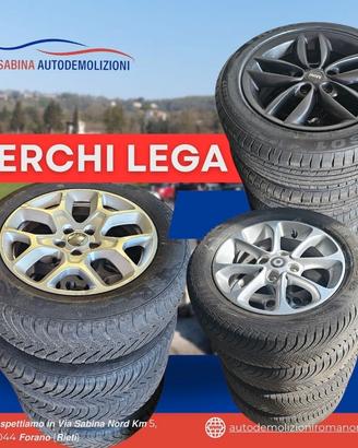 cerchi lega e gomme vari modelli