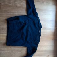 maglione blu scuro 