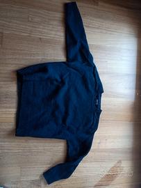 maglione blu scuro 