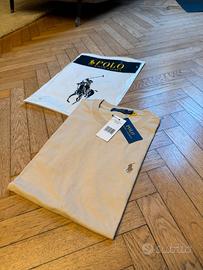 Maglia Polo Ralph Lauren Beige Logo Cavallo Beige