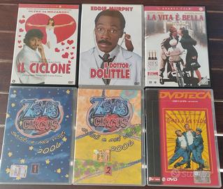9 DVD vari titoli 