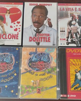 9 DVD vari titoli 