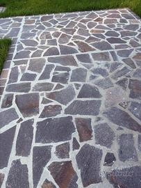 Lastre di porfido 