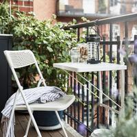 Tavolino da balcone bianco - IKEA