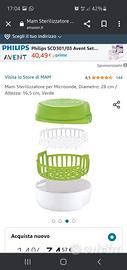 Sterilizzatore biberon MAM da micronde