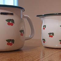 Bricco smaltato vintage