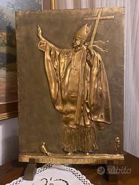 Papa Giovanni Paolo II opera di Tirinnanzi