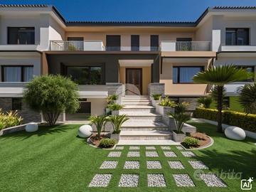 VILLA A SCHIERA A GIUGLIANO IN CAMPANIA