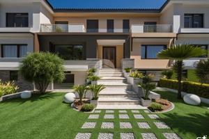 VILLA A SCHIERA A GIUGLIANO IN CAMPANIA