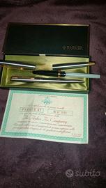 Coppia Parker 45 Stilografica e a sfera