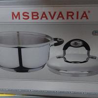 Pentola 30 casseruola acciaio inox