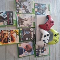 X boxe one s + 3 Controller Wireless + giochi 