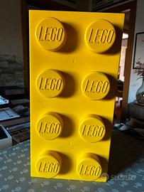 LEGO - Storage brick 8 giallo originale - gigante