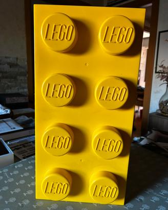 LEGO - Storage brick 8 giallo originale - gigante