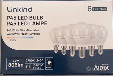 Set 6 Lampadine LED E14