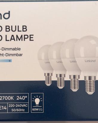 Set 6 Lampadine LED E14