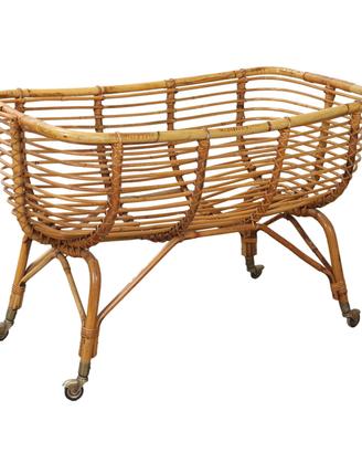 Culla in Bambù degli Anni 60