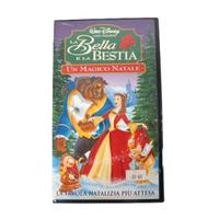 VHS WALT DISNEY LA BELLA E LA BESTIA MAGICO NATALE
