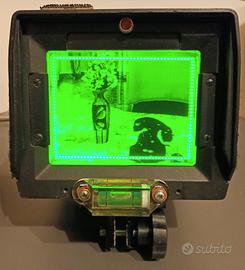 Monitor Steadicam EFP a fosfori verdi, steadycam