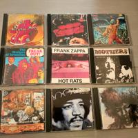 Lotto CD Frank zappa e Jimi hendrix