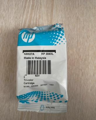 Cartuccia hp 304XL Tri- color