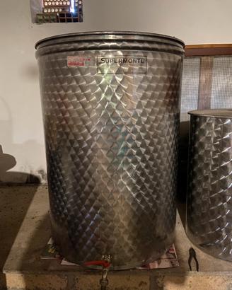 Tini vino acciaio inox Supermonte