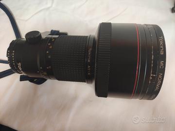 Tokina 300 f 2,8 per Nikon Ai - Fuoco manuale