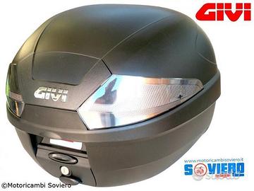 Bauletto GIVI Nero goffrato 29 litri Vespa