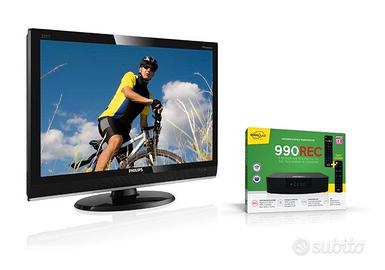 Monitor TV LCD Full HD con Decoder T2