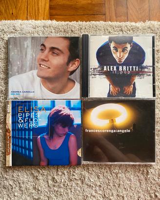 Cd album Elisa, Renga, Britti, Cardillo