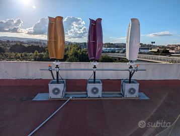 KIT GENERATORI EOLICI CON INVERTER + TRE REG