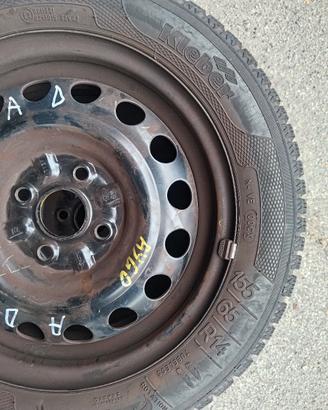4 Gomme Invernali Kleber 155/65 R14 con Cerchi