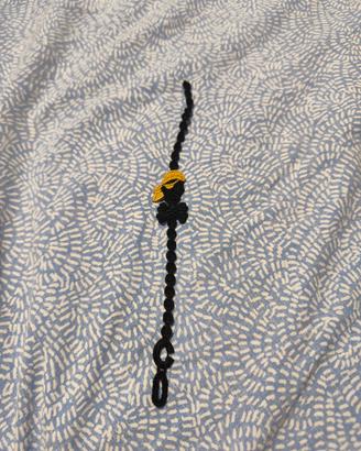 bracciale in tessuto Cruciani limited edition 